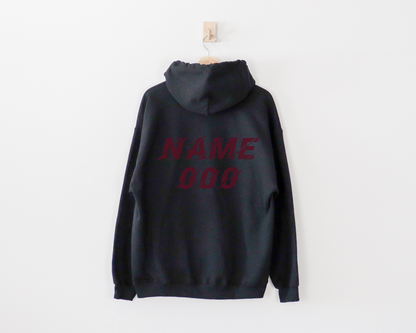 Youth Black Custom Hoodie